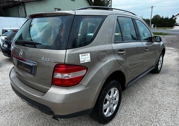 Mercedes-Benz ML cena 24900 przebieg: 257000, rok produkcji 2008 z Góra małe 352